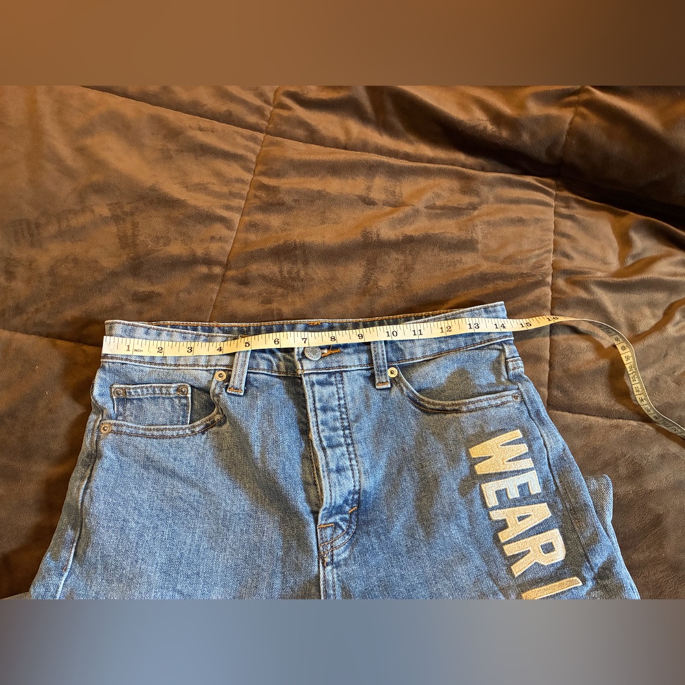 Lucky Brand, Bridgette Hi-rise Straight Jeans with embroidered Side Graphic, 28 - Picture 3 of 14
